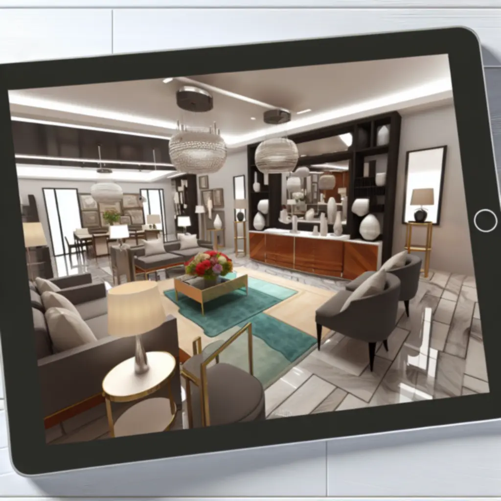 Virtuális showroom túra – valósághű 3D enteriőr bejárás