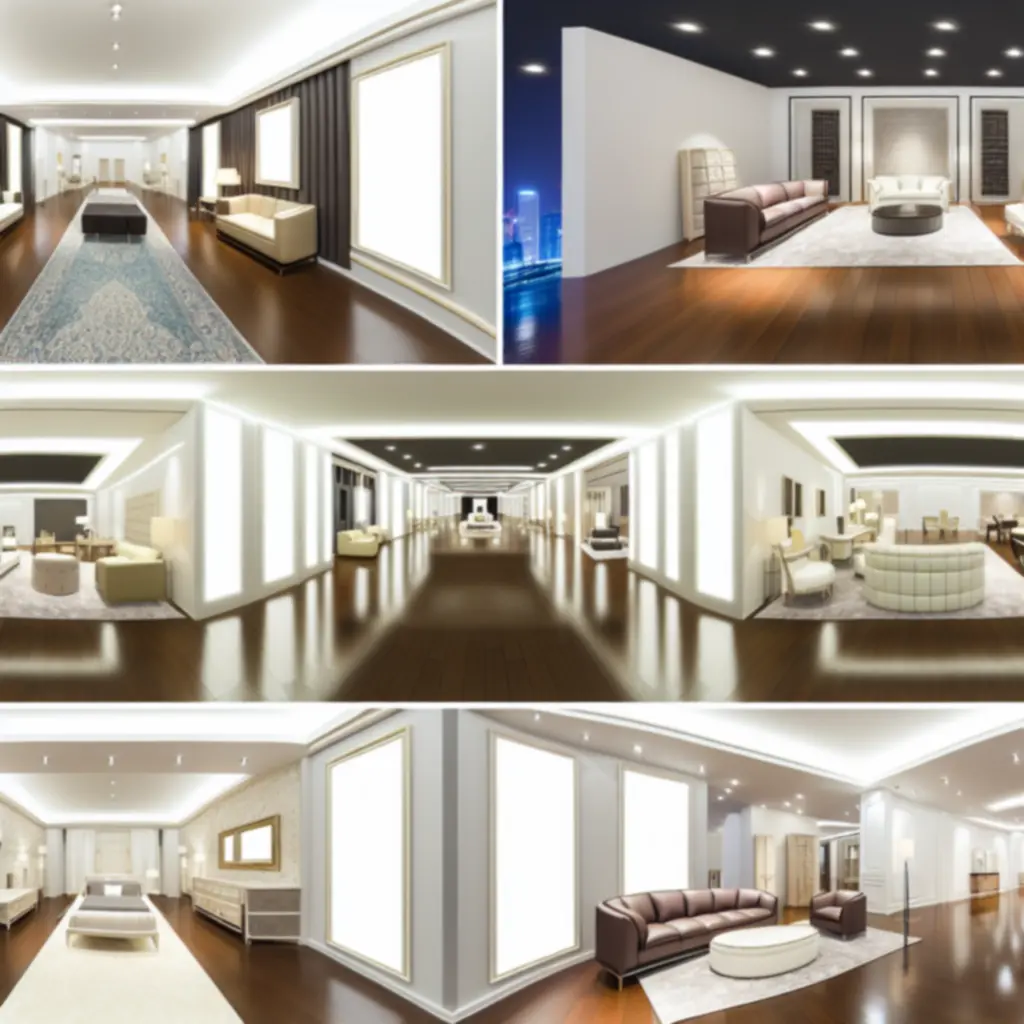 Virtuális túra – modern Intervivoo showroom belső tér